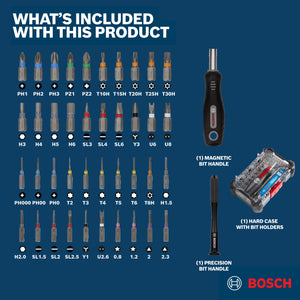 Bosch PB4042 42pc Extra Hard Precision Bit Set
