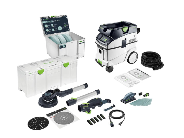 FESTOOL LHS 2 225/CT 36 EI AC/SYS PLANEX Drywall Sander Starter Set