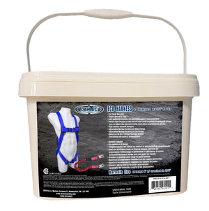 DENTEC Eco Universal Harness & 6ft Lanyard Kit In Bucket - Mississauga Hardware Centre Inc