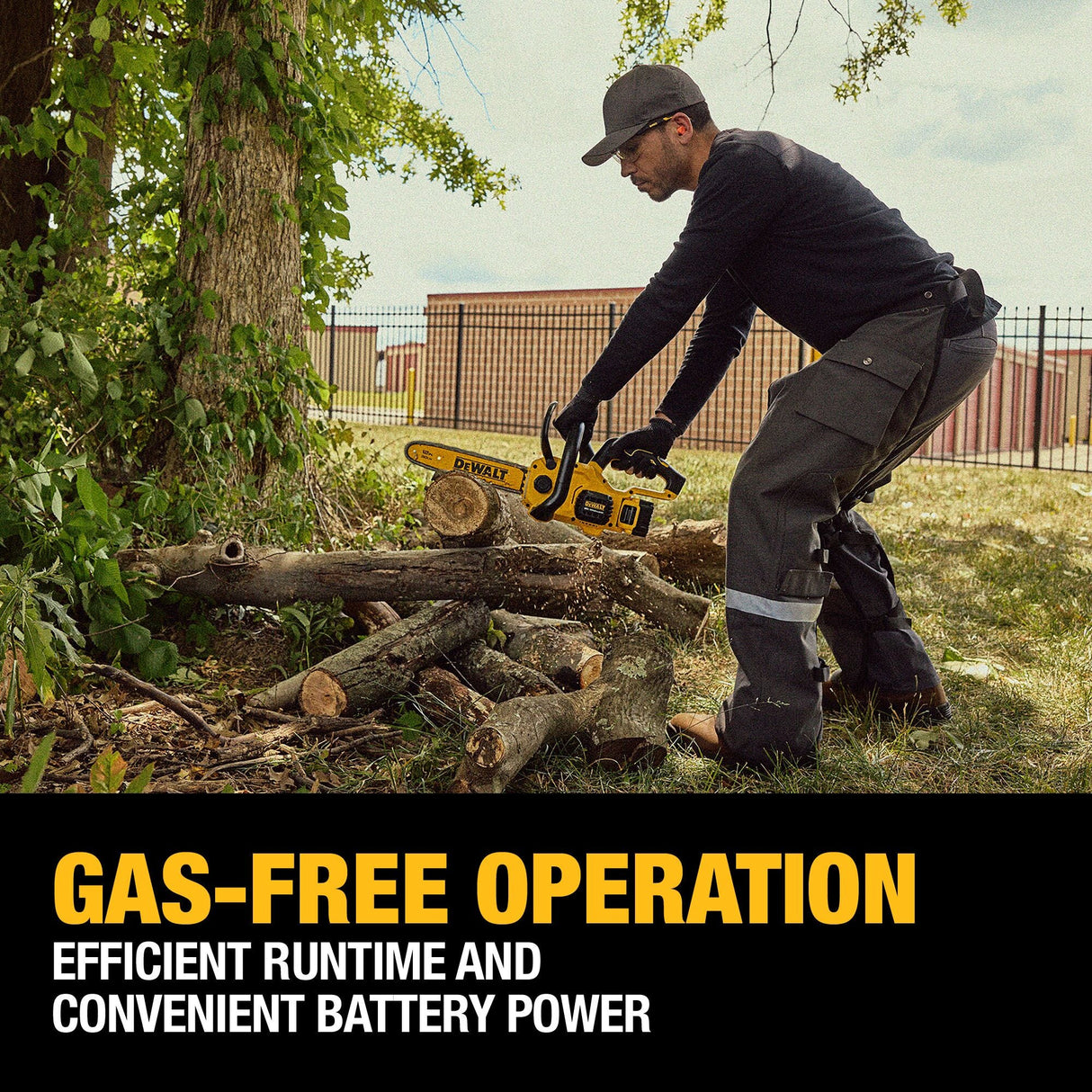 DEWALT DCCS621P1 20V MAX* Compact 12 in. Brushless Cordless Chainsaw Kit - Mississauga Hardware Centre Inc