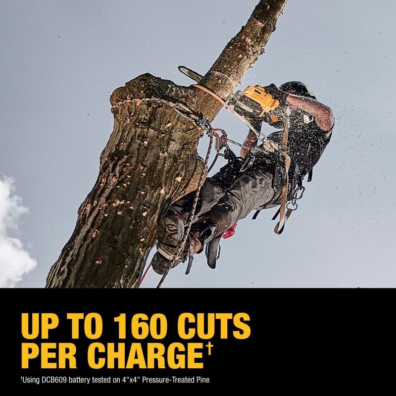 DEWALT DCCS674X2 60V MAX 14 In. Top Handle Chainsaw Kit - Mississauga Hardware Centre Inc