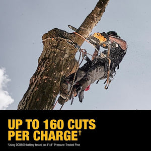 DEWALT DCCS674X2 60V MAX 14 In. Top Handle Chainsaw Kit - Mississauga Hardware Centre Inc