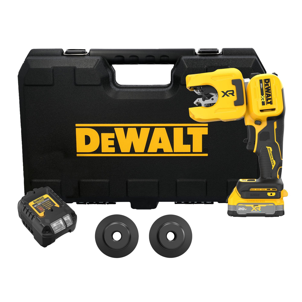 DEWALT DCE154E1 20V MAX* XR® 1 - 1/4 in. Copper Tubing Cutter Kit - Mississauga Hardware Centre Inc