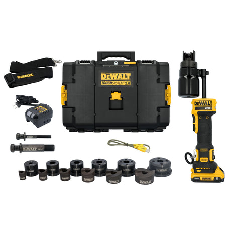 DEWALT DCE600D1 20V MAX* Hydraulic Knockout Tool Kit - Mississauga Hardware Centre Inc
