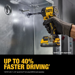 DEWALT DCF870B 20V MAX* XR® Brushless Cordless 1/4 in. Quiet Hydraulic Impact Driver (Tool Only) - Mississauga Hardware Centre Inc