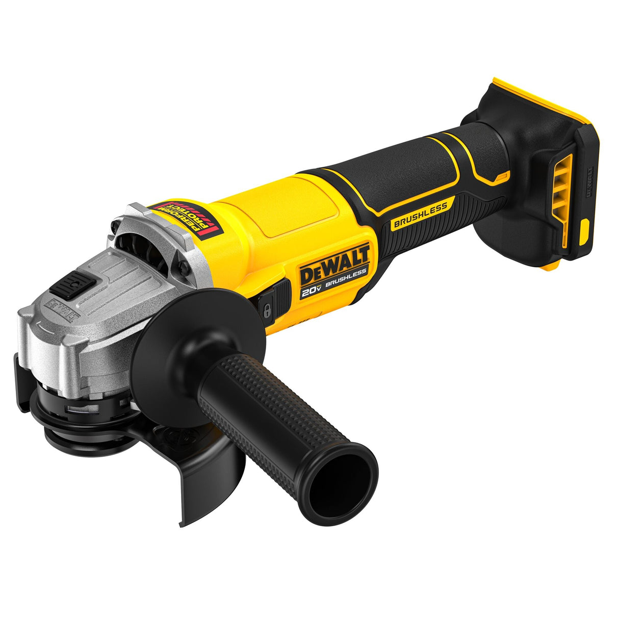 DEWALT DCG407B 20V MAX* 4 - 1/2 in. Brushless Slide - Switch Grinder (Tool Only) - Mississauga Hardware Centre Inc