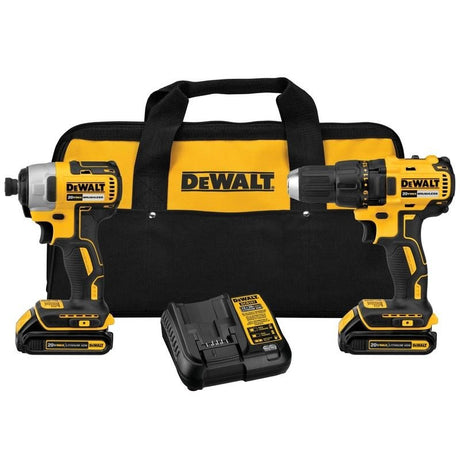 DEWALT DCK277C2 20V MAX Compact Brushless Drill/Driver and Impact Kit - Mississauga Hardware Centre Inc