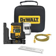 DEWALT DCLE14301GB USB Rechargeable Green 3X180° Line Laser Base Kit - Mississauga Hardware Centre Inc