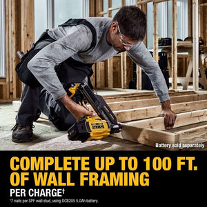 DEWALT DCN930B 20V MAX Brushless Cordless 30 degree Paper Tape Framing Nailer - Bare Tool - Mississauga Hardware Centre Inc