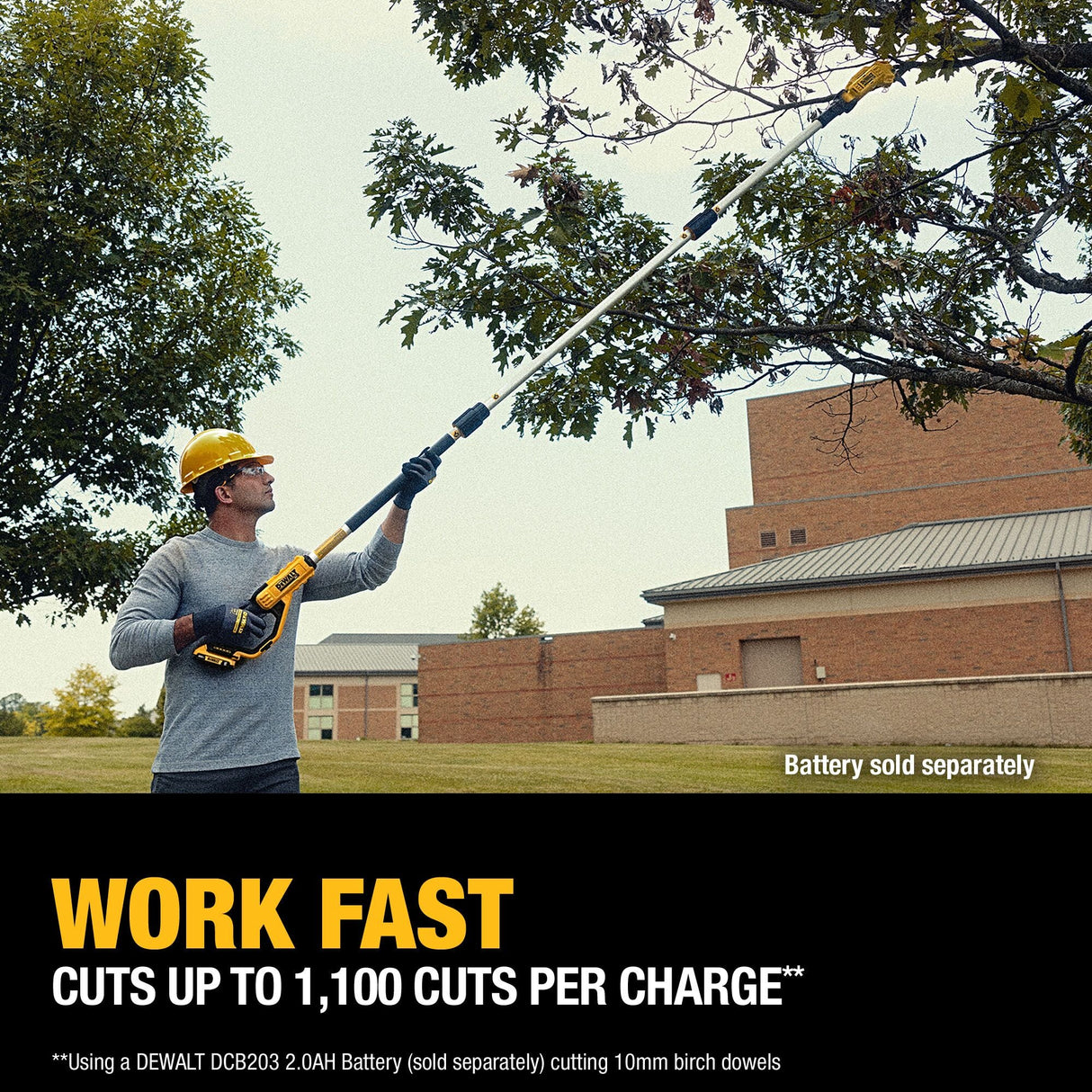 DEWALT DCPPR320B Pole Pruner (Bare Tool) - Mississauga Hardware Centre Inc