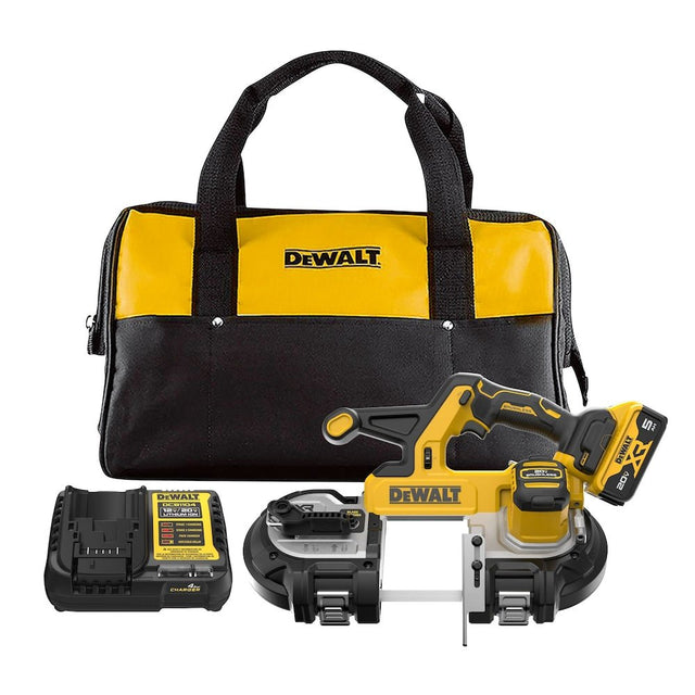 DEWALT DCS378P1 20V MAX Mid - Size Bandsaw (5.0Ah Battery Kit) - Mississauga Hardware Centre Inc