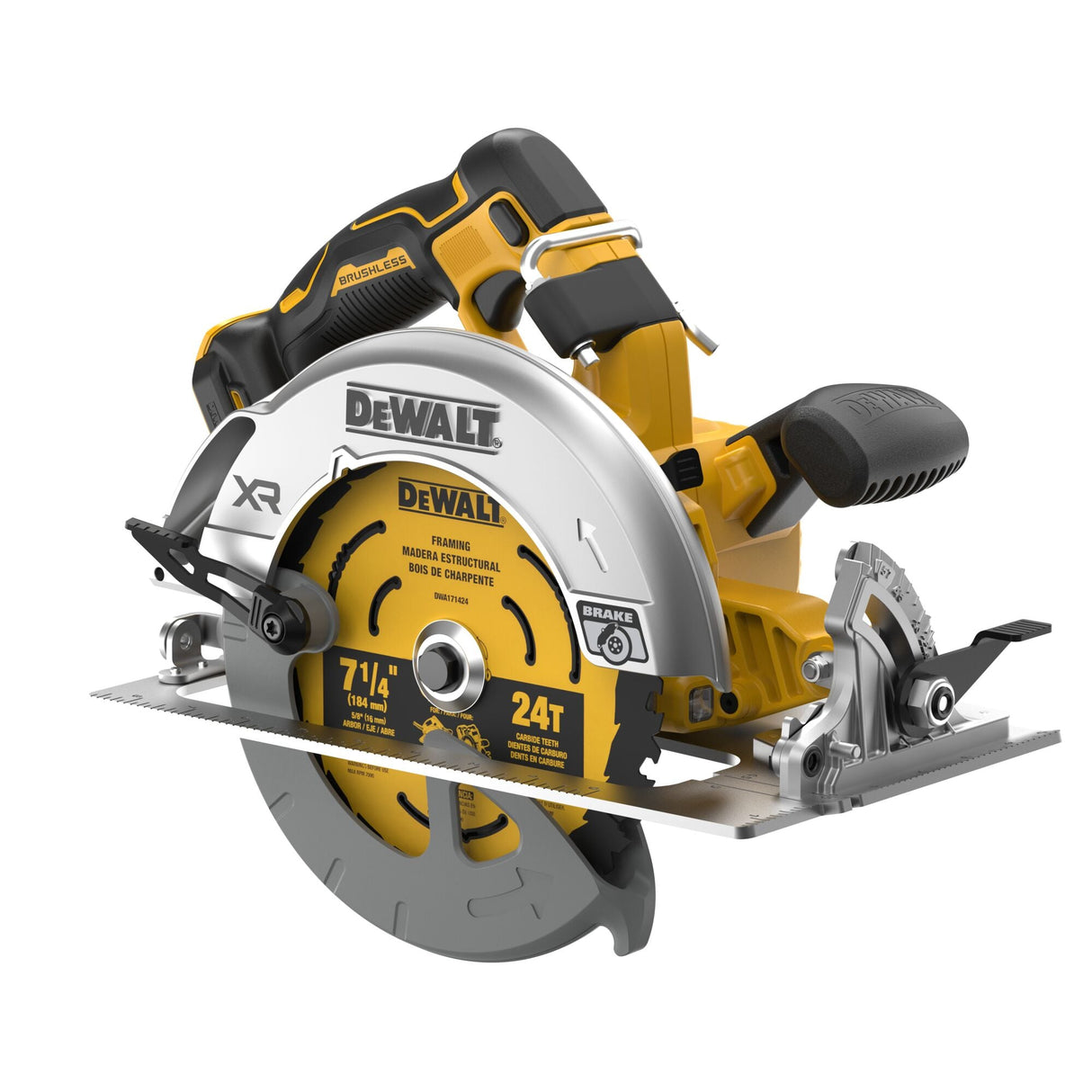 DEWALT DCS590B 20V MAX* XR® Brushless Cordless 7 - 1/4 in. Circular Saw (Tool Only) - Mississauga Hardware Centre Inc