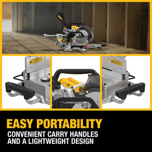 DEWALT DCS785B 20V MAX* XR® 12 in. Double Bevel Sliding Miter Saw (Tool Only) - Mississauga Hardware Centre Inc