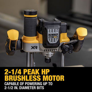 DEWALT DCW620B 20V MAX XR BRUSHLESS CORDLESS 2 - 1/4 PEAK HP PLUNGE ROUTER (TOOL ONLY) - Mississauga Hardware Centre Inc