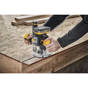 DEWALT DCW620B 20V MAX XR BRUSHLESS CORDLESS 2 - 1/4 PEAK HP PLUNGE ROUTER (TOOL ONLY) - Mississauga Hardware Centre Inc