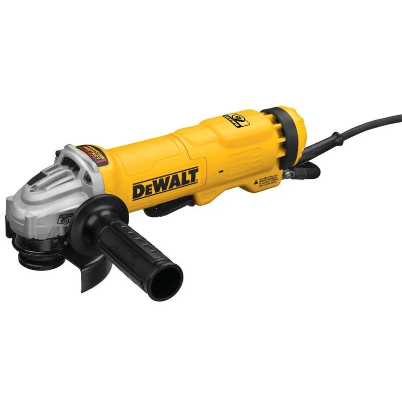 DEWALT DWE4222N 4.5 in. Small Angle Paddle Switch Angle Grinder with Brake and No - Lock On - Mississauga Hardware Centre Inc