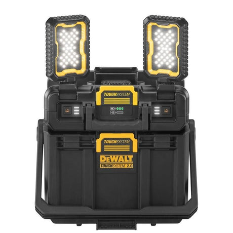 DEWALT DWST08060 TOUGHSYSTEM 2.0 ADJUSTABLE WORK LIGHT WITH STORAGE - Mississauga Hardware Centre Inc