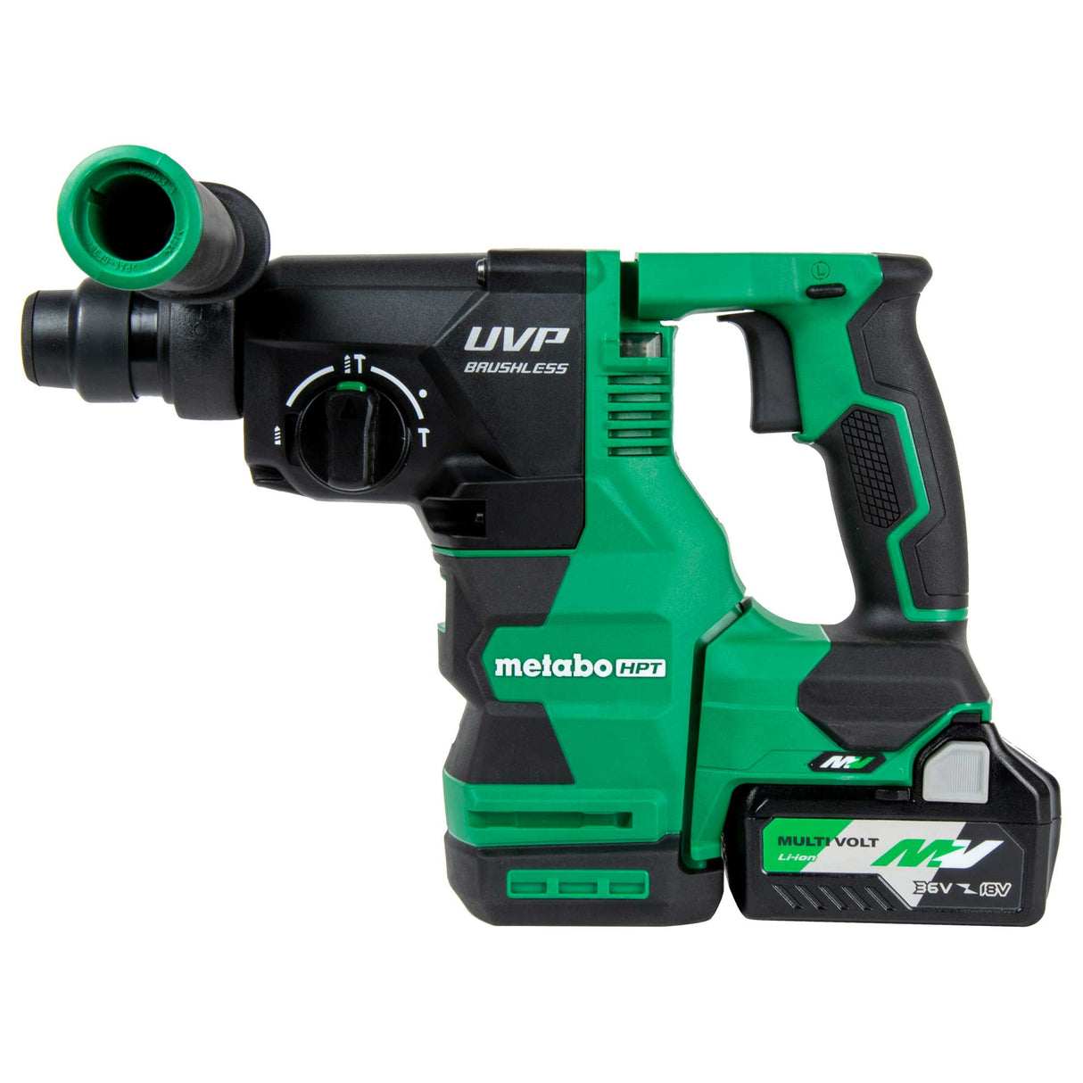 metabo HTP DH3628DAM 36V MultiVolt™ 1-1/8" SDS Plus Rotary Hammer w/ UVP