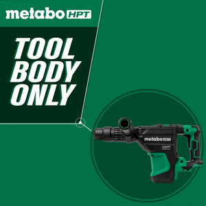 metabo HPT DH3640DAQ2M 36V MultiVolt™ Brushless Cordless 1-9/16" SDS Max Rotary Hammer (Tool Body Only)