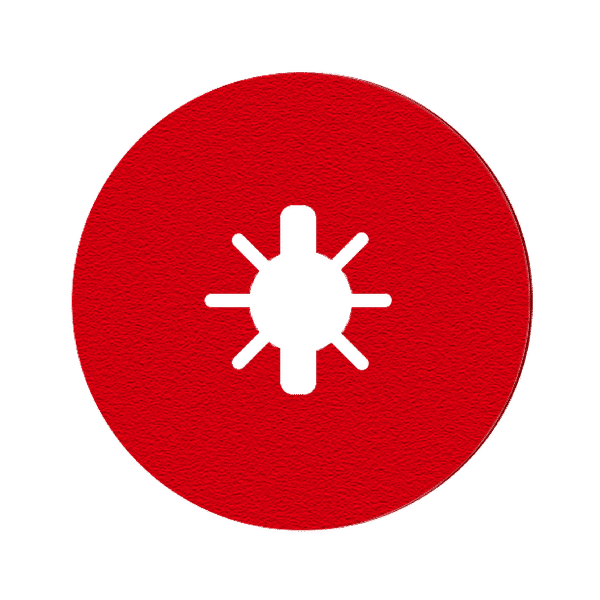 DIABLO CDF045036S04G 4 - 1/2" 36 - Grit Fiber Discs for Metal (4 - pk) - Mississauga Hardware Centre Inc