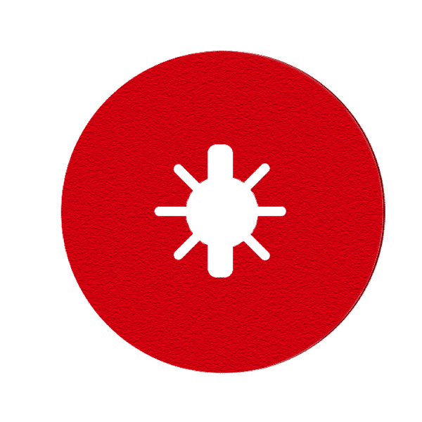 DIABLO CDF045050S04G 4 - 1/2" 50 - Grit Fiber Discs for Metal (4 - pk) - Mississauga Hardware Centre Inc