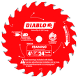 Diablo D0424X 4 - 1/2" x 24 - Teeth Framing Saw Blade for Wood - Mississauga Hardware Centre Inc