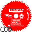 Diablo D053850NMX 5 - 3/8" x 50 - Teeth Saw Blade for Medium Aluminum - Mississauga Hardware Centre Inc