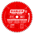 Diablo D0756F 7 - 1/4" x 56 - Teeth Steel Demon™ Carbide Saw Blade for Thin Metal - Mississauga Hardware Centre Inc