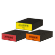 DIABLO DFBBLOCAST03G 4" x 2 - 1/2" x 1" Assorted Flat Edge Sanding Sponges (3 - pc) - Mississauga Hardware Centre Inc
