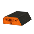 DIABLO DFBCOMBMED01G 4" x 2 - 1/2" x 1" 60 - Grit Dual - Edge Sanding Sponge - Mississauga Hardware Centre Inc