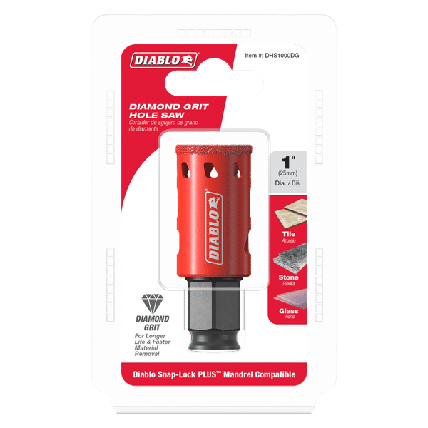 DIABLO DHS1000DG 1" Diamond - Grit Hole Saw - Mississauga Hardware Centre Inc