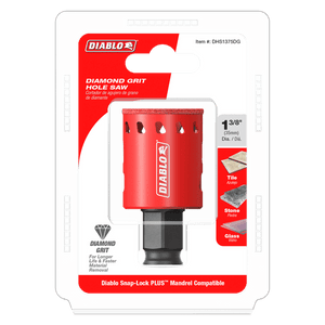 DIABLO DHS1375DG 1 - 3/8" Diamond Grit Hole Saw - Mississauga Hardware Centre Inc