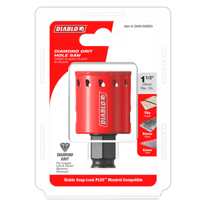 DIABLO DHS1500DG 1 - 1/2" Diamond Grit Hole Saw - Mississauga Hardware Centre Inc