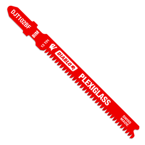 DIABLO DJT102BF5 3 - 5/8" 13TPI Bi - Metal Jig Saw Blades for Plexiglass (5 - pk) - Mississauga Hardware Centre Inc