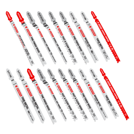 DIABLO DJT20S Jig Saw Blade Set for Wood, Metal and Plastics (20 - pc) - Mississauga Hardware Centre Inc