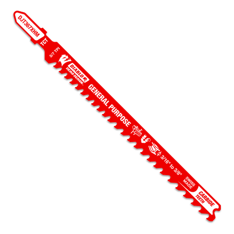 DIABLO DJT367XHM 5 - 1/4" 5/7TPI Carbide Jig Saw Blade for General Purpose Cuts - Mississauga Hardware Centre Inc