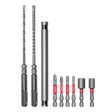 Diablo DMAPL9910 - S9 9pc Concrete Anchor Drive Installation Set - Mississauga Hardware Centre Inc