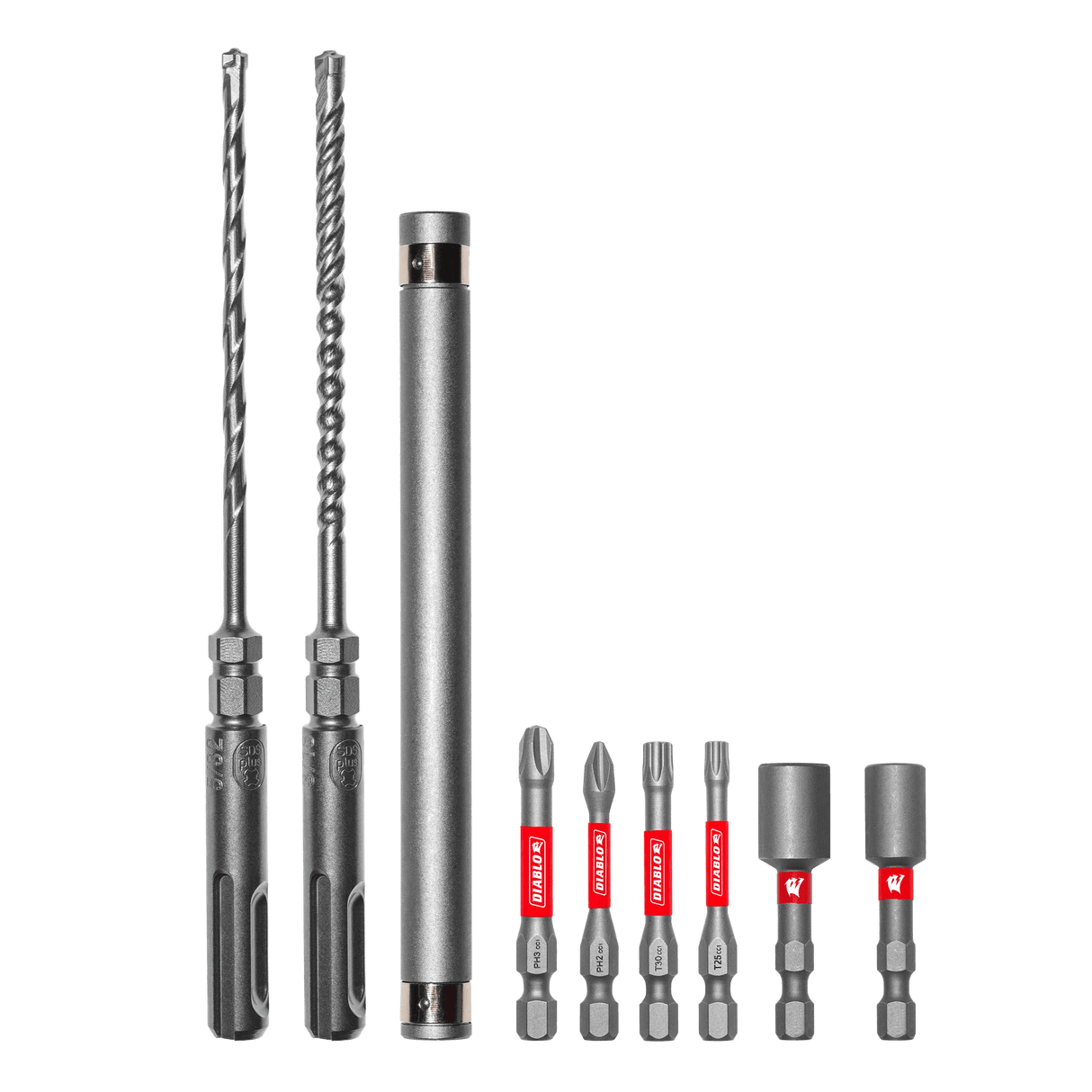 Diablo DMAPL9910 - S9 9pc Concrete Anchor Drive Installation Set - Mississauga Hardware Centre Inc