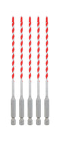 Diablo DMARG1020 - P5 5/32" x 3" x 6" SPEEDemon™ Red Granite Carbide - Tipped Hammer Drill Bits (5 - Pack) - Mississauga Hardware Centre Inc