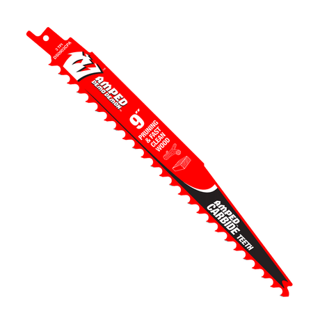 DIABLO DS0903CPA 9" 3TPI AMPED™ Demo Demon™ Carbide Teeth Reciprocating Saw Blade for Pruning and Clean Wood - Mississauga Hardware Centre Inc