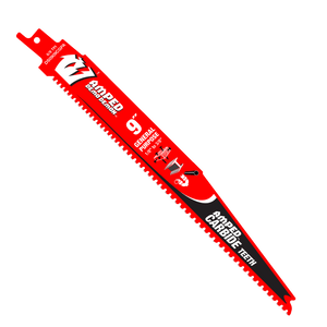 DIABLO DS0909CGPA3 9" 6/9TPI AMPED™ Demo Demon™ Carbide Teeth Reciprocating Saw Blades for General Purpose Cuts (3 - pk) - Mississauga Hardware Centre Inc