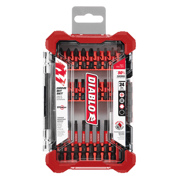 Diablo DSC - CMS24 24 pc Screwdriving Set - Mississauga Hardware Centre Inc