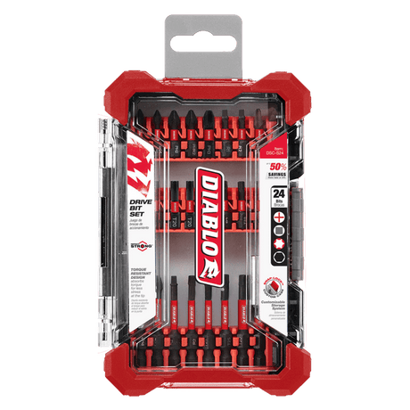 Diablo DSC - CMS24 24 pc Screwdriving Set - Mississauga Hardware Centre Inc