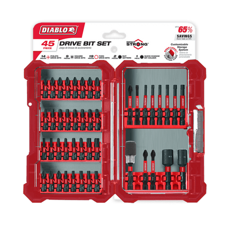Diablo DSC - CMS45 45pc Screwdriving Set - Mississauga Hardware Centre Inc