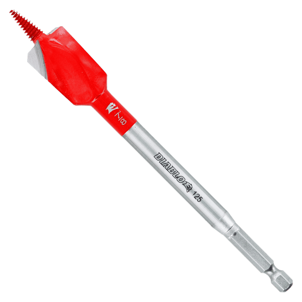 DIABLO DSPD4040 7/8" x 6" Demo Demon™ Spade Bit for Nail - Embedded Wood - Mississauga Hardware Centre Inc