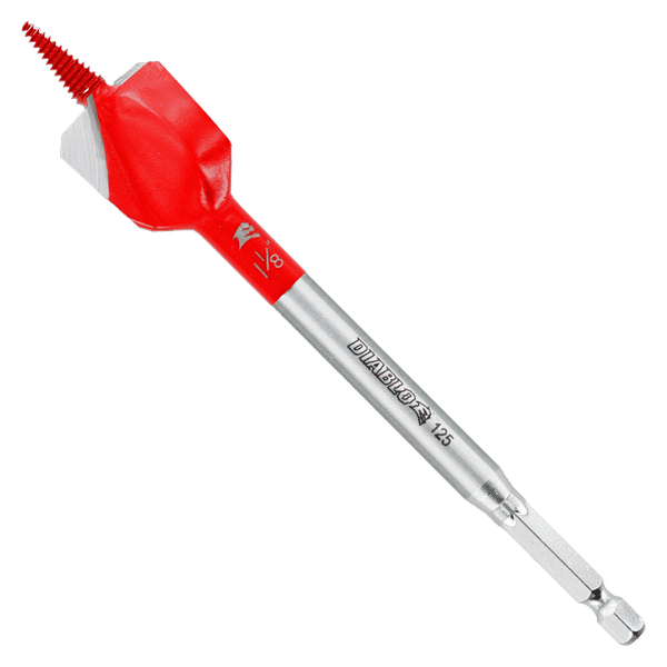 DIABLO DSPD4060 1 - 1/8" x 6" Demo Demon™ Spade Bit for Nail - Embedded Wood - Mississauga Hardware Centre Inc