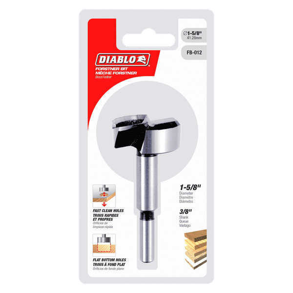 Diablo FB - 012 1 - 5/8" Forstner Bit for Wood - Mississauga Hardware Centre Inc