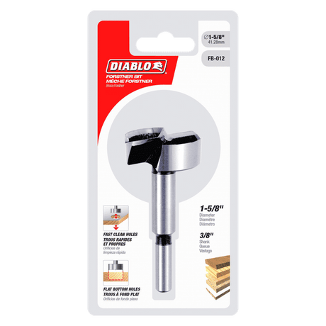 Diablo FB - 012 1 - 5/8" Forstner Bit for Wood - Mississauga Hardware Centre Inc