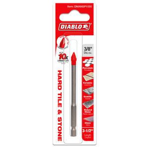Diablo Hard Tile & Stone Carbide Tipped Drill Bit - Mississauga Hardware Centre Inc