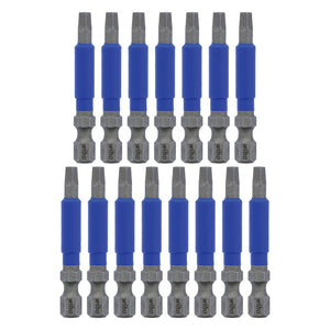WIHA-70265 TerminatorBlue Impact Bit Square #2 - 2 Inch - 15 Pack
